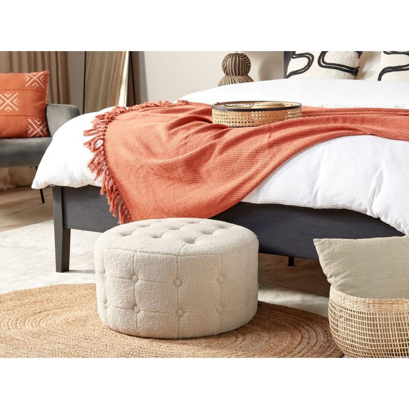 Puf Tampa - Beige - Møbler - Stole & lænestole - Taburet & skammel - Ottoman