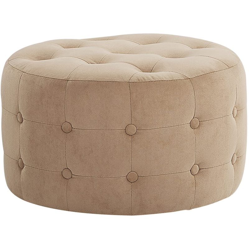 Puf Tampa - Sandbeige - Møbler - Stole & lænestole - Taburet & skammel - Ottoman