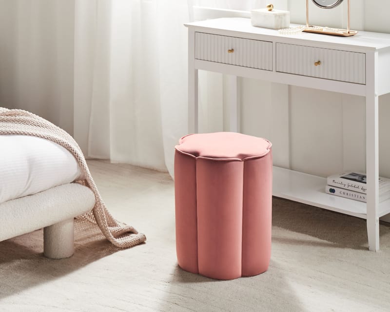 Puf Tappen - Rosa - Møbler - Stole & lænestole - Taburet & skammel - Ottoman