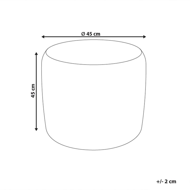 Puf Thakot - Brun - Møbler - Stole & lænestole - Taburet & skammel - Ottoman
