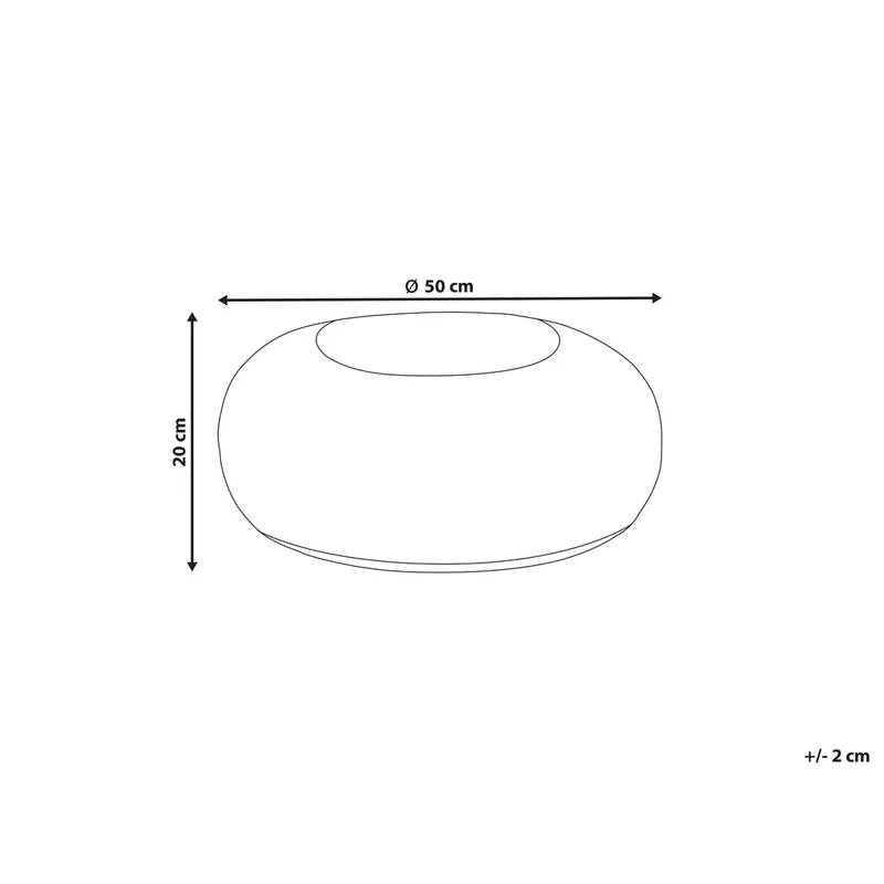 Puf Tifelt - Beige - Møbler - Stole & lænestole - Taburet & skammel - Ottoman