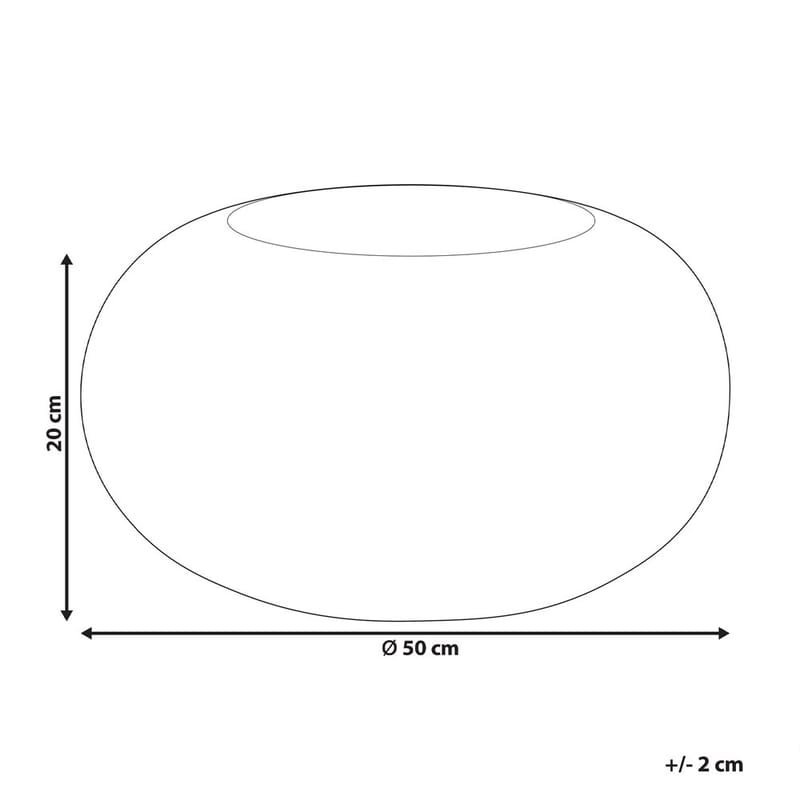 Puf Tifelt - Sort - Møbler - Stole & lænestole - Taburet & skammel - Ottoman