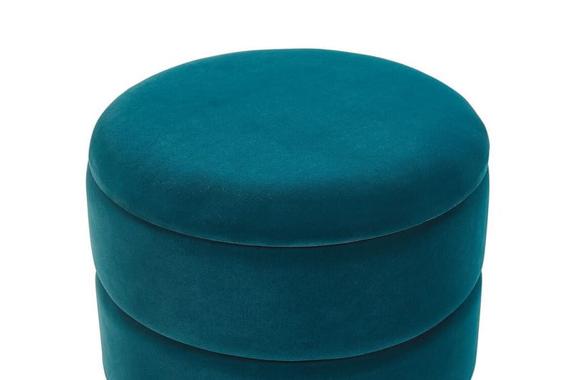 Tomakulla Fodskammel med Opbevaring - Blå - Møbler - Stole & lænestole - Taburet & skammel - Puf - Puf med opbevaring