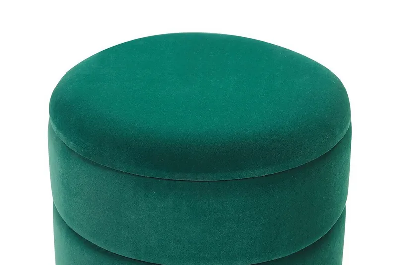 Tomakulla Fodskammel med Opbevaring - Grøn - Møbler - Stole & lænestole - Taburet & skammel - Puf - Puf med opbevaring