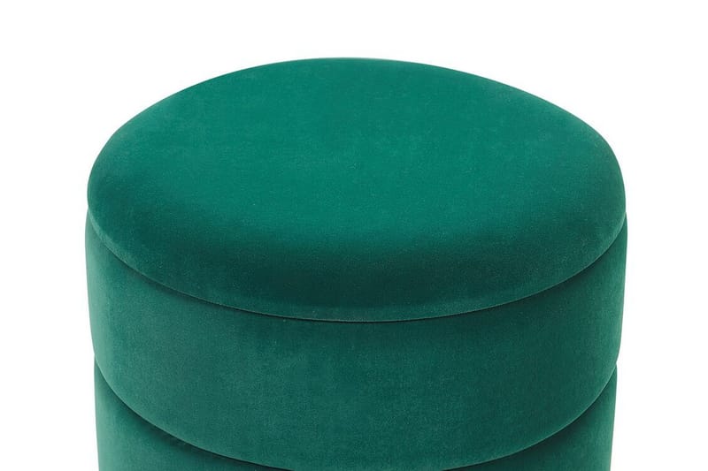 Tomakulla Fodskammel med Opbevaring - Grøn - Møbler - Stole & lænestole - Taburet & skammel - Puf - Puf med opbevaring