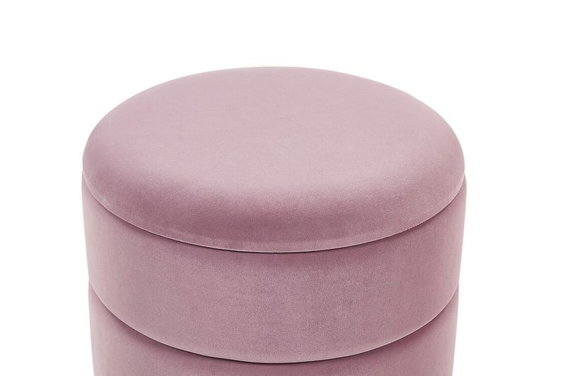 Tomakulla Fodskammel med Opbevaring - Lyserød - Møbler - Stole & lænestole - Taburet & skammel - Puf - Puf med opbevaring