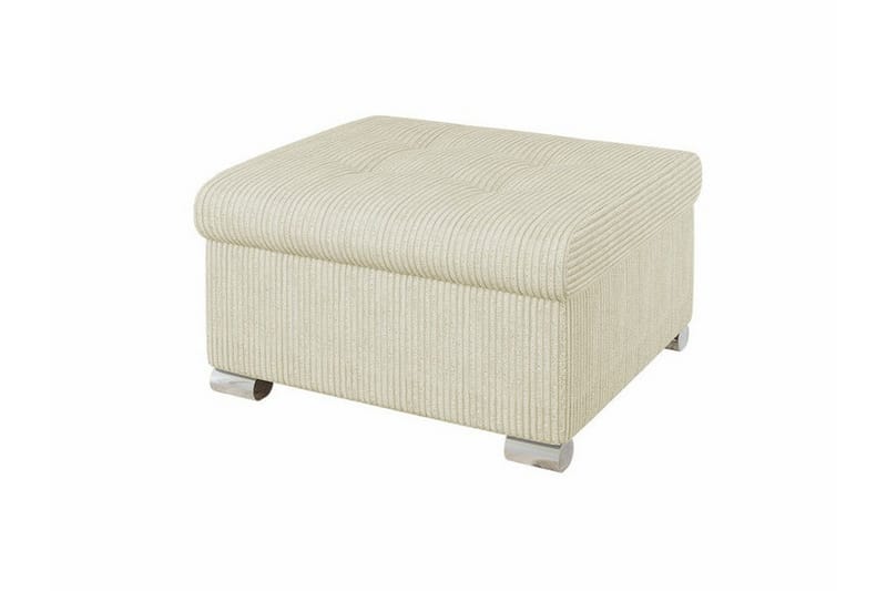 Trefor Fodskammel 68 cm, Cream