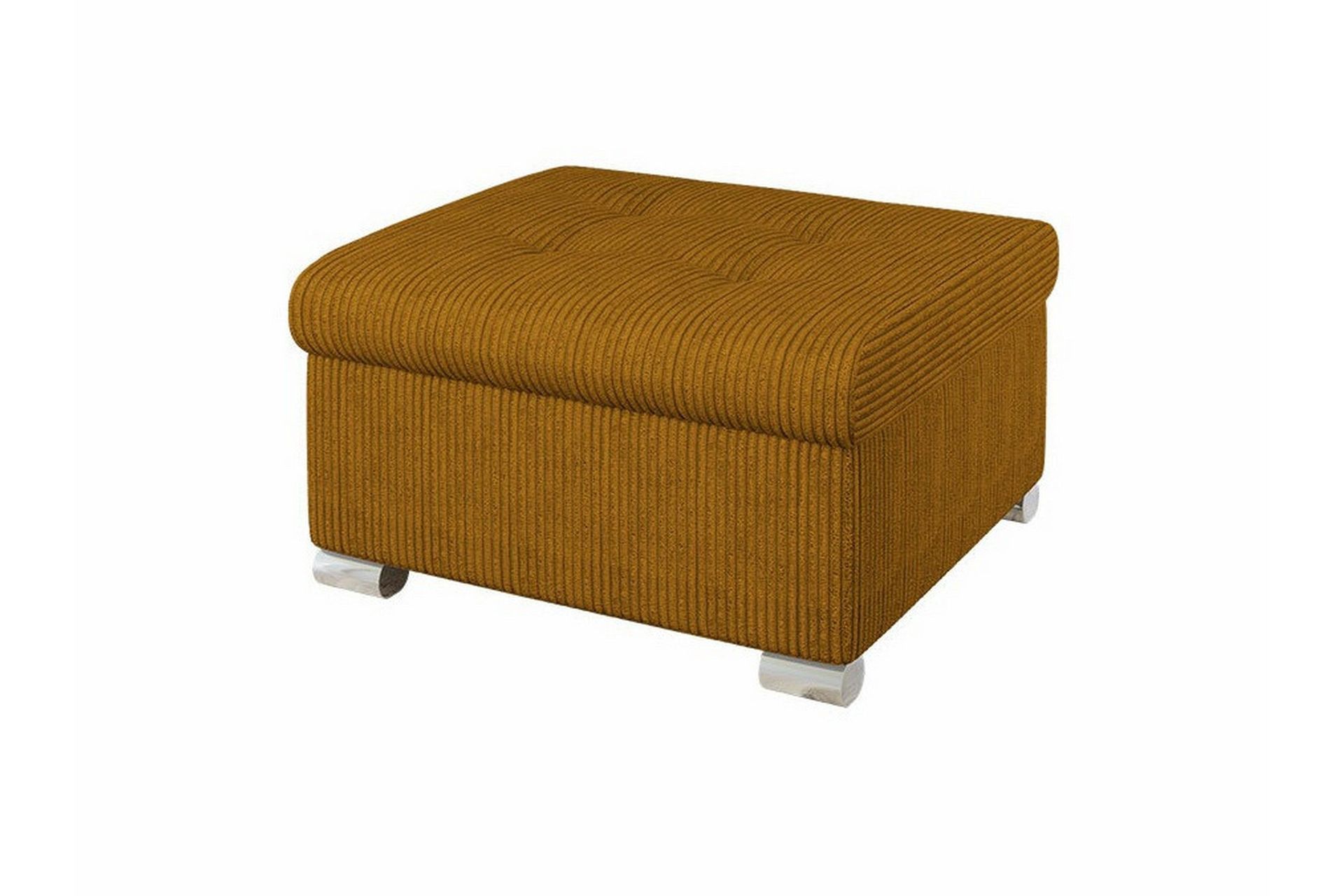 Trefor Fodskammel 68 cm Gul - Møbler | Trademax