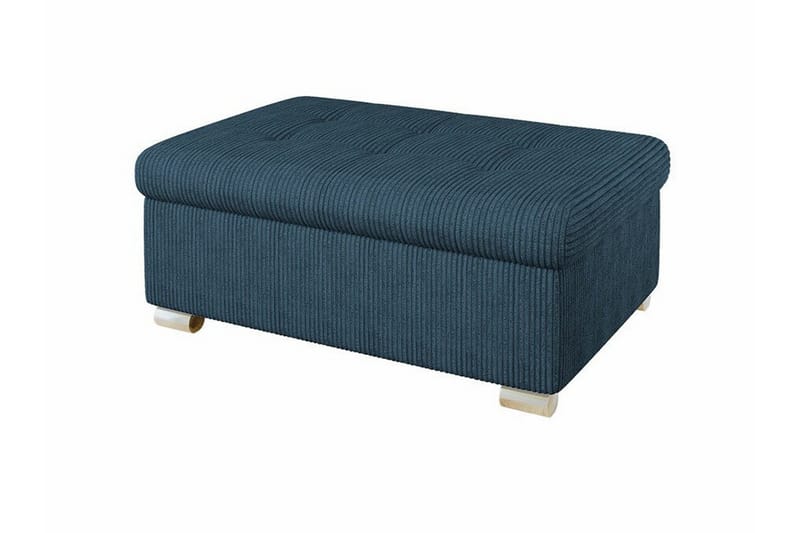 Trefor Fodskammel 70 cm, Blå