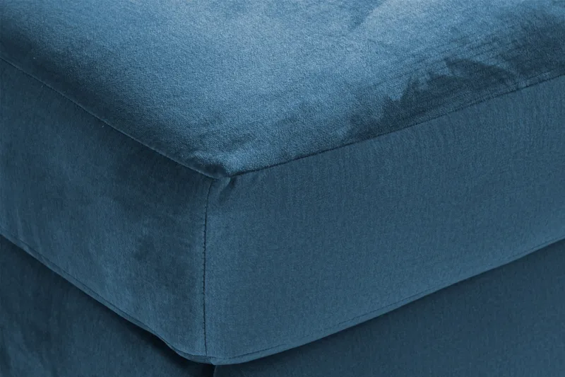 Trend Fodskammel - Midnatsblå Velour - Møbler - Stole & lænestole - Taburet & skammel - Puf