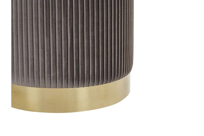 Trumelet Fodskammel med Opbevaring 2-pak - Grå - Møbler - Stole & lænestole - Taburet & skammel - Puf