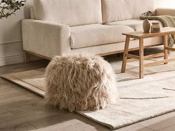 Puf Tukki 50x50 cm - Beige - Møbler - Stole & lænestole - Taburet & skammel - Ottoman