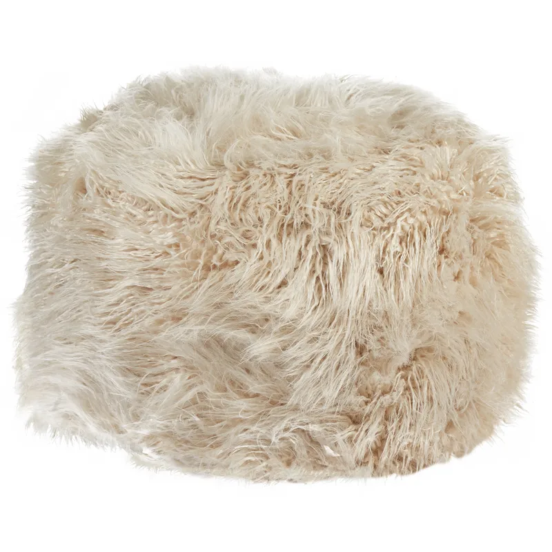Puf Tukki 70x70 cm, Lys beige
