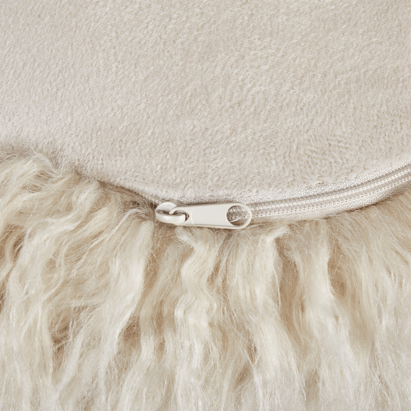 Puf Tukki 70x70 cm - Lys beige - Møbler - Stole & lænestole - Taburet & skammel - Ottoman