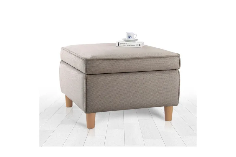 Puf Veyacen Brun - Brun - Møbler - Stole & lænestole - Taburet & skammel - Puf