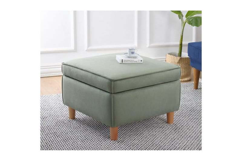 Puf Veyacen Grøn - Grøn - Møbler - Stole & lænestole - Taburet & skammel - Puf