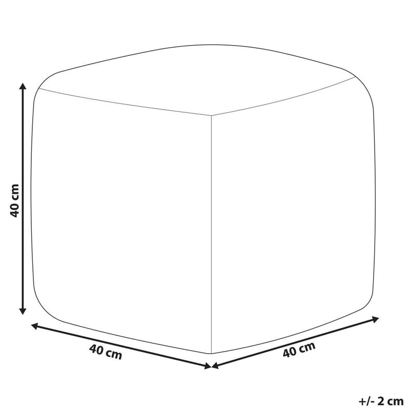 Puf Warangal - Møbler - Stole & lænestole - Taburet & skammel - Ottoman