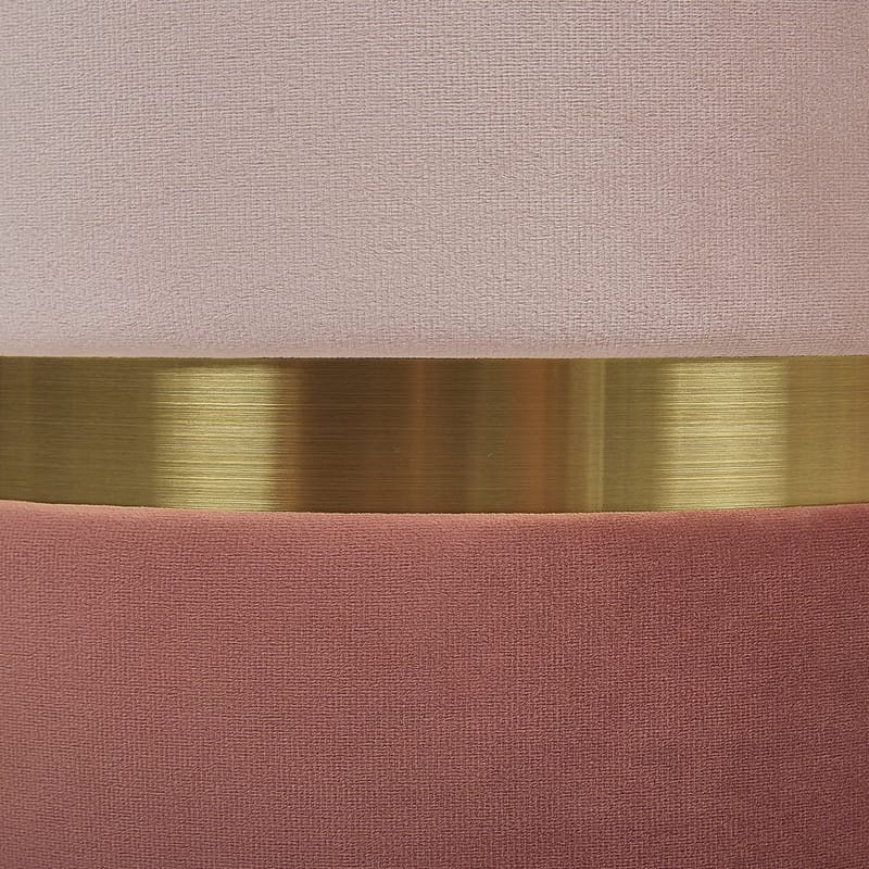 Puf Wichita 2-pak - Rosa, guld - Møbler - Stole & lænestole - Taburet & skammel - Ottoman