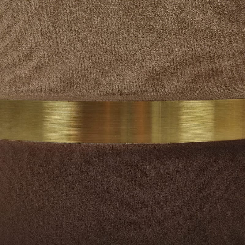 Puf Wichita 2-pak - Brun, Guld - Møbler - Stole & lænestole - Taburet & skammel - Ottoman