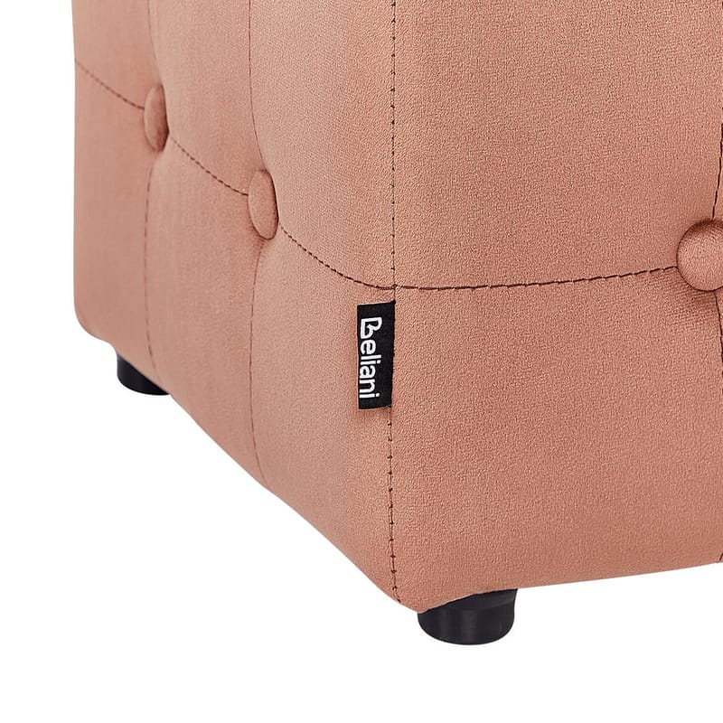 Puf Wisconsin - Rosa - Møbler - Stole & lænestole - Taburet & skammel - Ottoman