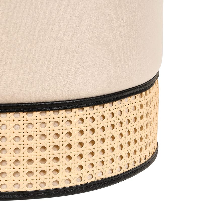 Puf Yankton - Beige - Møbler - Stole & lænestole - Taburet & skammel - Ottoman