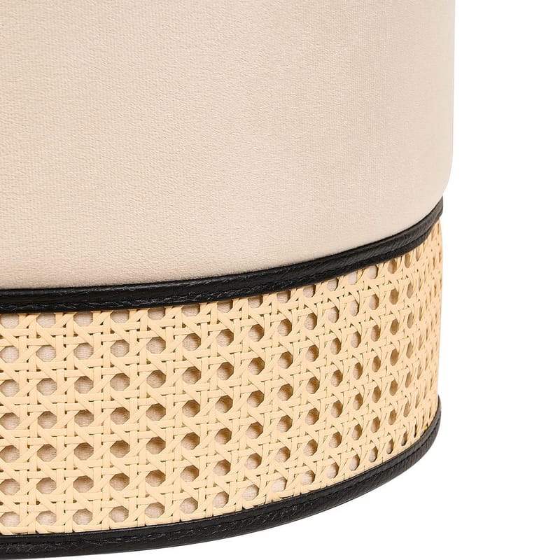 Puf Yankton - Beige - Møbler - Stole & lænestole - Taburet & skammel - Ottoman