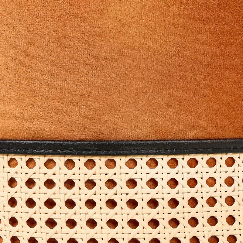 Puf Yankton - Orange - Møbler - Stole & lænestole - Taburet & skammel - Ottoman