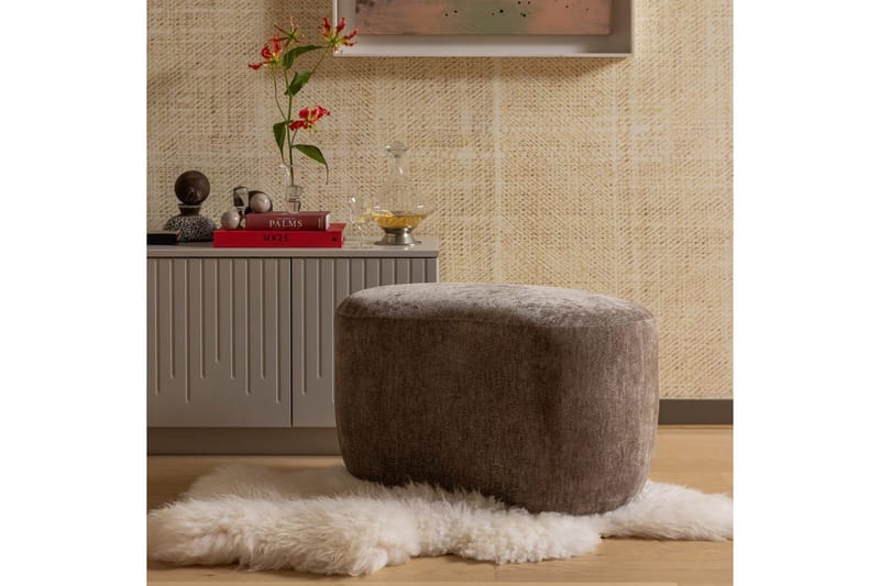 Puf Popular - Taupe - Møbler - Stole & lænestole - Taburet & skammel - Ottoman