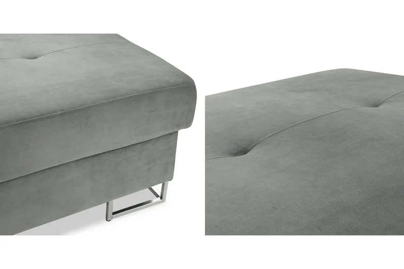 Reginia Fodskammel 104 cm - Grøn - Møbler - Stole & lænestole - Taburet & skammel - Puf