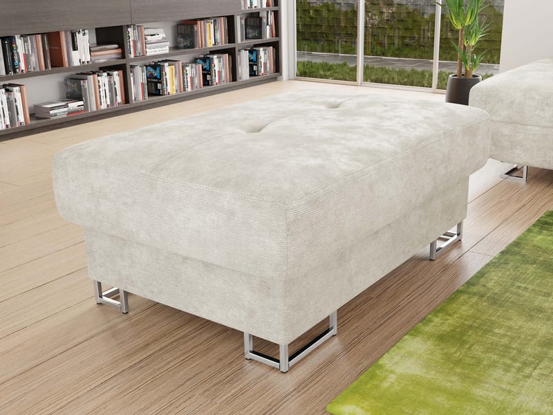 Reginia Fodskammel - beige - Møbler - Stole & lænestole - Taburet & skammel - Ottoman