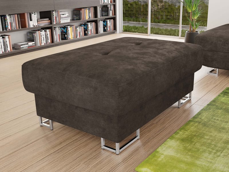 Reginia Fodskammel - brun - Møbler - Stole & lænestole - Taburet & skammel - Ottoman