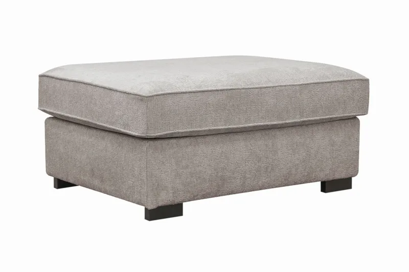 Rossita Fodskammel i chenille, Grå/Brun