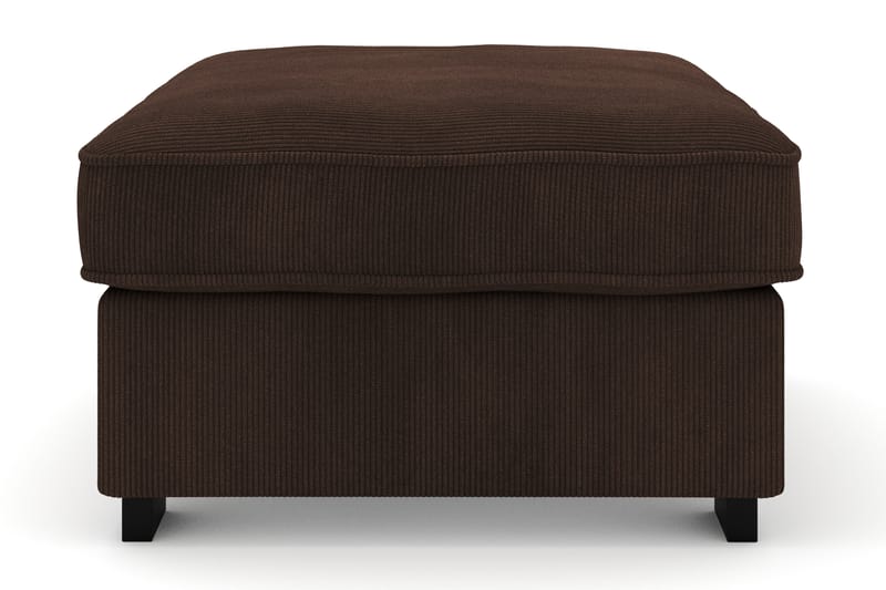 Rossita Fodskammel i Jernbanefløjl - Brun - Møbler - Stole & lænestole - Taburet & skammel - Puf