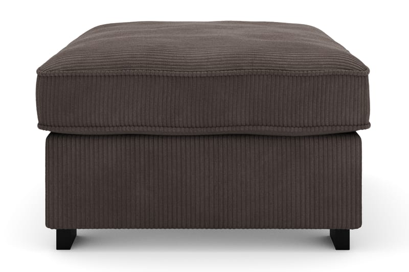 Rossita Fodskammel i Jernbanefløjl - Mørkegrå - Møbler - Stole & lænestole - Taburet & skammel - Puf