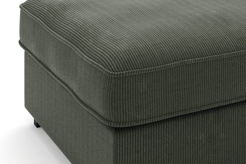 Rossita Fodskammel i Jernbanefløjl - Mørkegrøn - Møbler - Stole & lænestole - Taburet & skammel - Puf