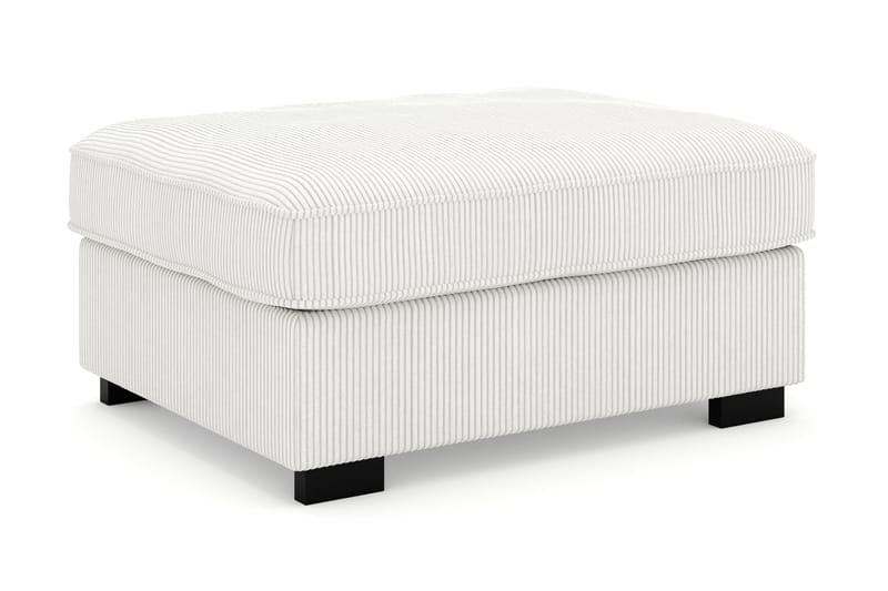 Rossita Fodskammel i Jernbanefløjl - Offwhite - Møbler - Stole & lænestole - Taburet & skammel - Puf