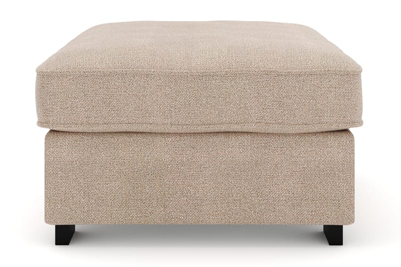 Rossita Fodskammel i Stof - Beige - Møbler - Stole & lænestole - Taburet & skammel - Puf