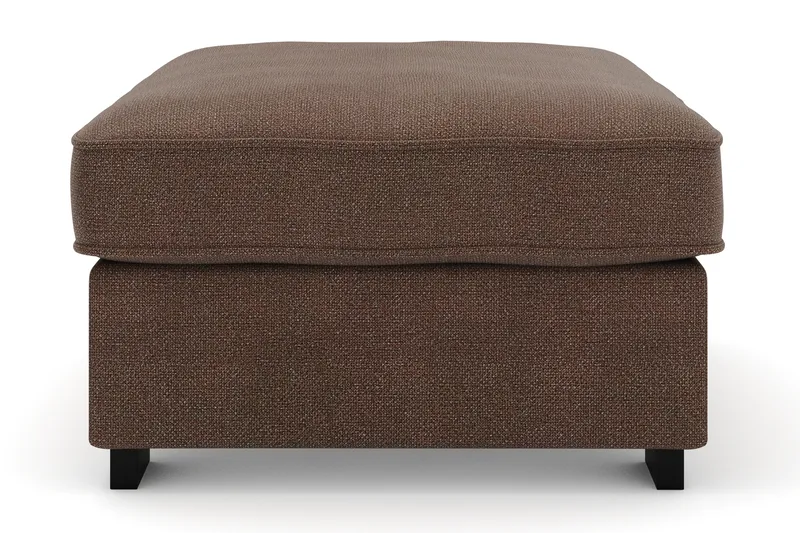 Rossita Fodskammel i Stof - Brun - Møbler - Stole & lænestole - Taburet & skammel - Puf