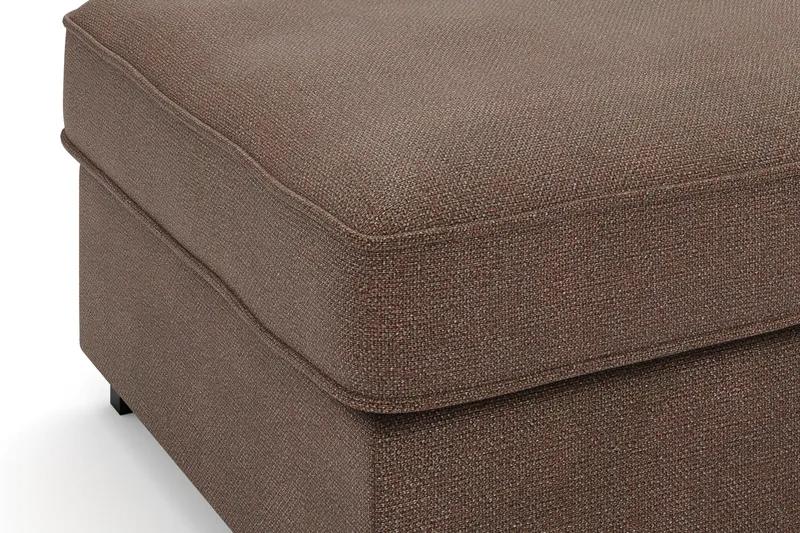 Rossita Fodskammel i Stof - Brun - Møbler - Stole & lænestole - Taburet & skammel - Puf