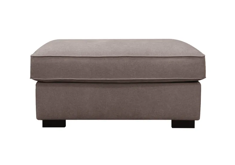Rossita Fodskammel i Stof - Brun - Møbler - Stole & lænestole - Taburet & skammel - Puf