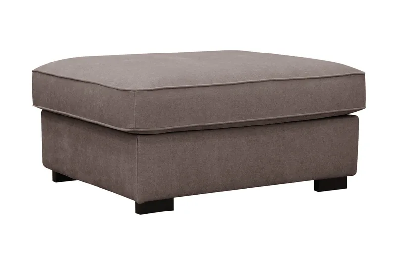 Rossita Fodskammel i Stof - Brun - Møbler - Stole & lænestole - Taburet & skammel - Puf