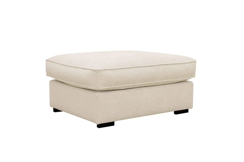 Rossita lyx Fodskammel - Beige Chenille - Møbler - Stole & lænestole - Taburet & skammel - Puf