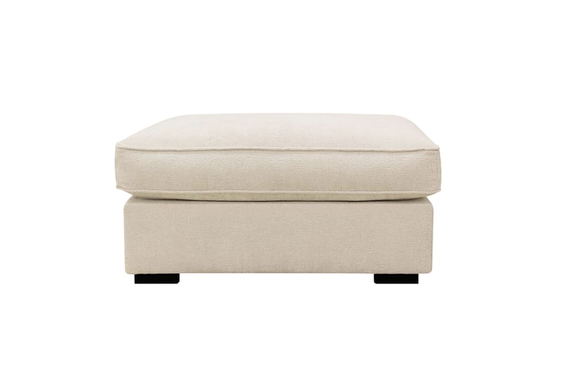 Rossita lyx Fodskammel - Beige Chenille - Møbler - Stole & lænestole - Taburet & skammel - Puf
