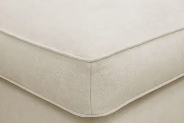 Rossita lyx Fodskammel - Beige Stof - Møbler - Stole & lænestole - Taburet & skammel - Puf