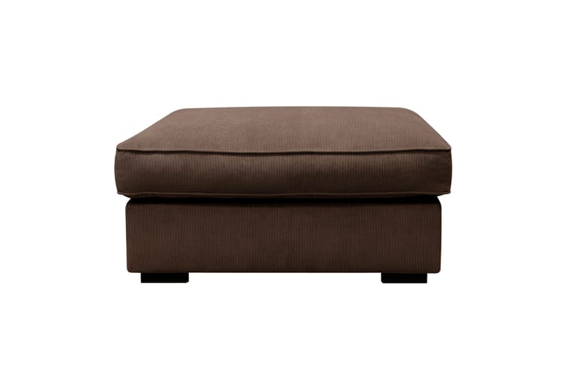 Rossita lyx Fodskammel - Brun Jernbanefløjl - Møbler - Stole & lænestole - Taburet & skammel - Puf
