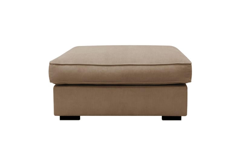 Rossita lyx Fodskammel - Brun Jernbanefløjl - Møbler - Stole & lænestole - Taburet & skammel - Puf