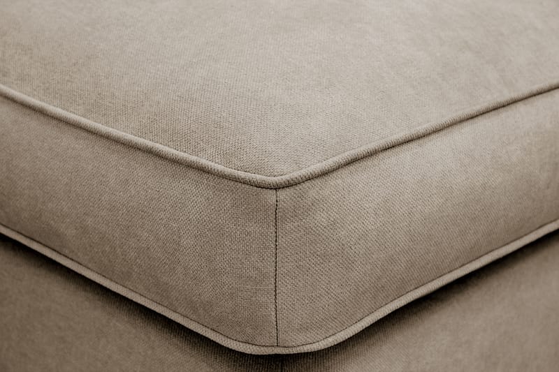 Rossita lyx Fodskammel - Brun Stof - Møbler - Stole & lænestole - Taburet & skammel - Puf