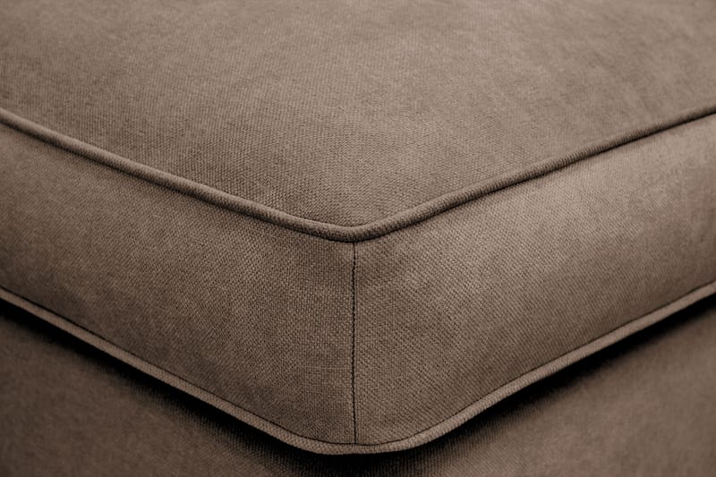 Rossita lyx Fodskammel - Brun Stof - Møbler - Stole & lænestole - Taburet & skammel - Puf