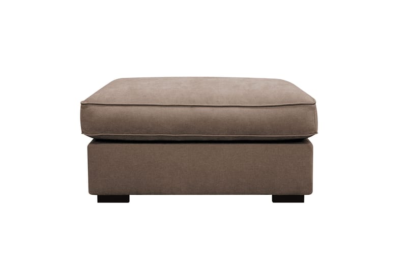 Rossita lyx Fodskammel - Brun Stof - Møbler - Stole & lænestole - Taburet & skammel - Puf