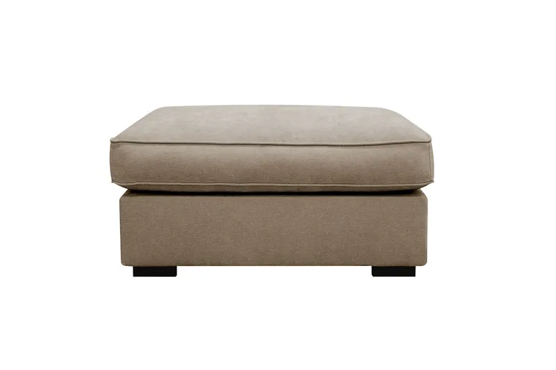 Rossita lyx Fodskammel - Brun Stof - Møbler - Stole & lænestole - Taburet & skammel - Puf